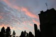 Bewcastle Church as the sun sets, a magical place
