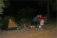 Camping at Punte de la Chiappa
