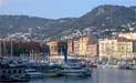 Evening light over Nice Harbour