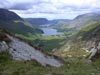 Looking down Buttermere to Crummock Water