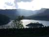 A shaft of sunlight over haweswater